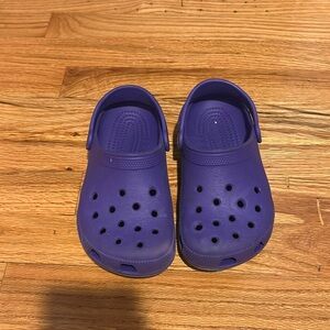 Purple Crocs